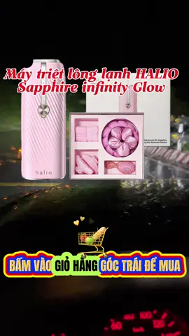 Máy triệt lông lạnh HALIO Sapphire infinity Glow#giadungtienich #giadungthongminh #thuybong86 #xaykenhtiktoktrieufollow #nhacuadoisong 