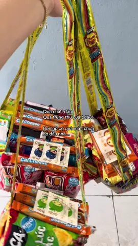 Quà tặng cốt chỉ với 6x 🐟 thôi nàa ✨ #tuixachbanhkeo #trungthu #xh #fyp 