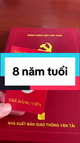 Đã nhận thẻ Đảng viên mới gắn chip. Các đồng chí đã nhận được chưa?. 8 năm tuổi #đảngcộngsảnviệtnam 