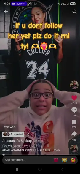 @Anastasia’s Backup If you ladies I love basketball do not follow her yet please go do so right now. she's beyond amazing!