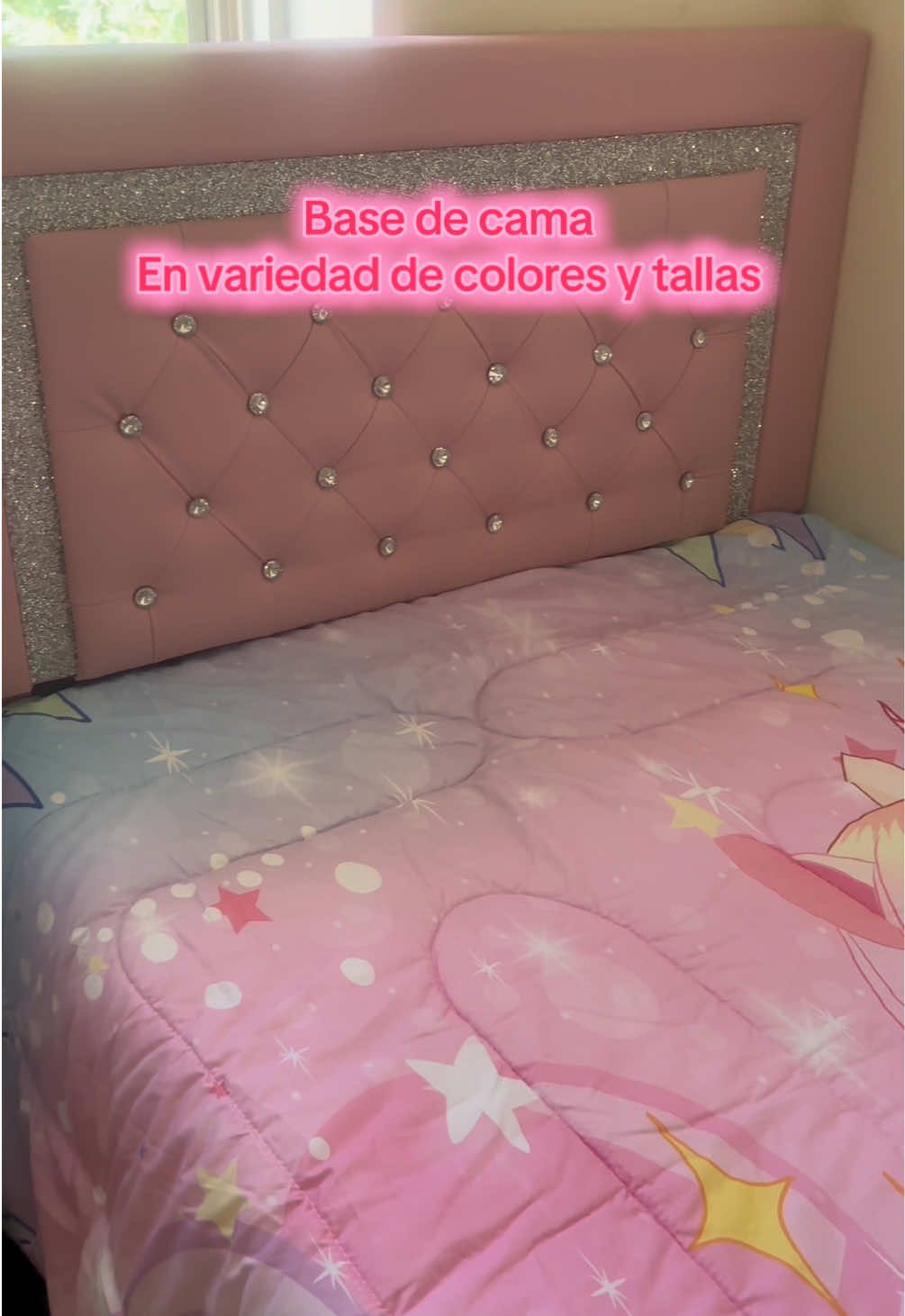 Preciosas bases de cama en variedad de colores 🎀 #cama #bed #bedroom #beds #bedframe 