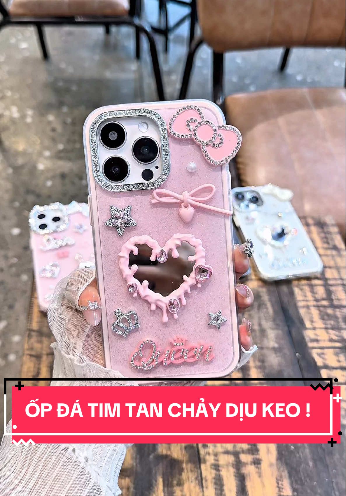 Trời ơi mẫu trái tim chảy mới đúng dịu keo luôn mấy ní ưiiiiii ‼️‼️ #caseiphone #dalacase #oplung #opdienthoai #iphonecase 