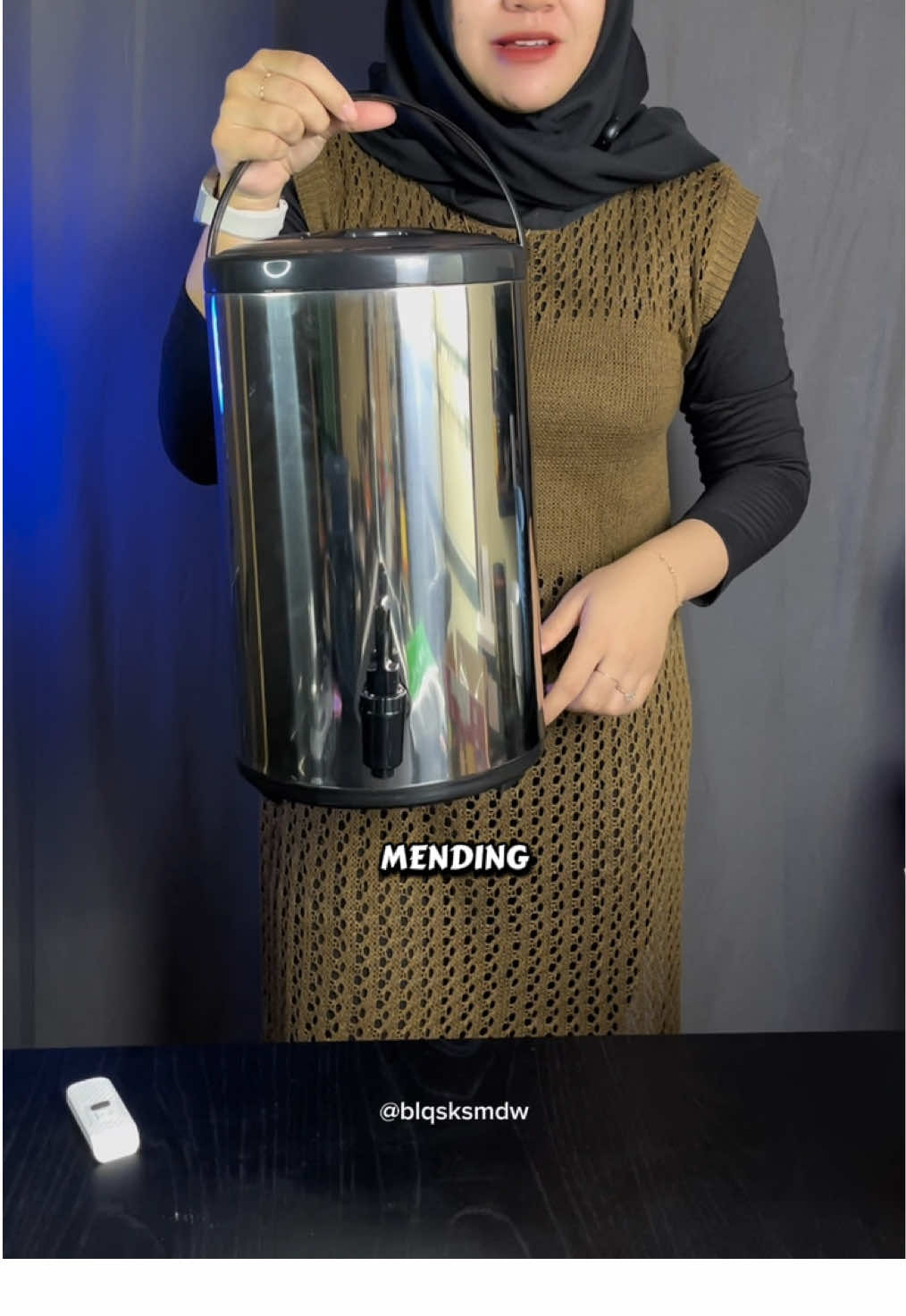 Dispenser Termos air stainless ✨🥰 #termos #termossultan #dispenserair #dispensermurah #termosstainless 