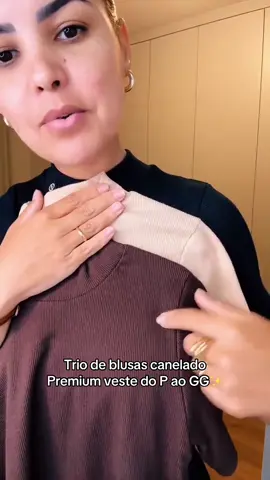 Trio de blusas menos de $50