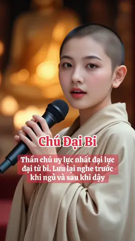 🙏 Hãy nghe Chú Đại Bi mỗi ngày để: 1️⃣ Tâm an – trí sáng, biết hướng đi đúng. 2️⃣ Tăng phước báu – thuận lợi trong công việc. 3️⃣ Hóa giải nghiệp nghèo, thiếu thốn. 4️⃣ Thu hút cơ hội, quý nhân trợ giúp. 5️⃣ Gia đạo an ổn, tài lộc hanh thông. #chudaibi #tutap #phatgiao 