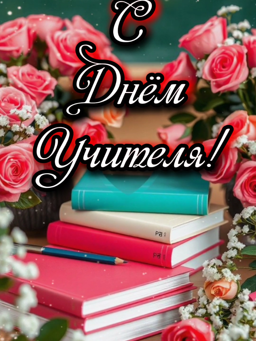 С Днём Учителя! #деньучителя #сднёмучителя #учителю #владаалматы #5октября 