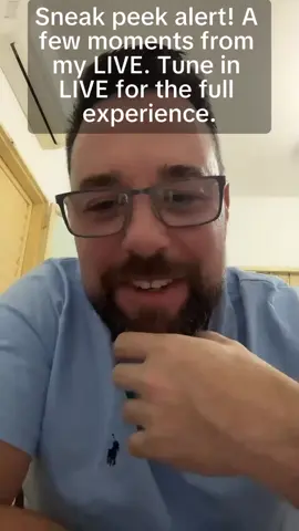 Sneak peek alert! A few moments from my LIVE. Tune in LIVE for the full experience.#tiktoklive #livehighlights 