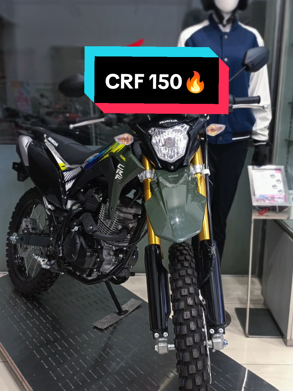 🔥 PROMO HONDA CRF150L 🔥 ✅ Desain gagah & sporty ✅ Suspensi depan Upside Down ✅ Mesin 150cc bertenaga & irit ✅ Nyaman untuk on-road maupun off-road 💥 Promo Oktober Spesial 💥 📌 DP ringan 📌 Angsuran super terjangkau 📌 Hadiah langsung menarik .  #kediri24jam #crf #hondacrf #agungputramotorkediri #fypage 