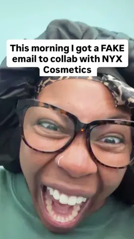 @NYX Professional Makeup even the scammers think I’m PR list material! I can’t have gotten THIS excited for no reason! Let’s make things official 😭 wouldn’t you LOVE to have partners THIS excited to work with you!  . Yall tag NYX na plead my case!  #nyxprofessionalmakeup #nyxcosmetics #nyxcosmeticspartner 