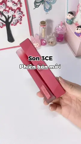Siêu phẩm mới ra mắt nhà 3CE chất son mềm như lụa, mịn như nhung ❤️#makeup #3CE #3cevn #velvetplush #sonkemli 