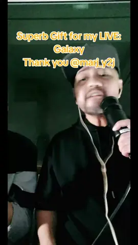 Thank you for the great Gift sent to my LIVE! Your appreciation for my content means a lot to me. @marj_y2j #tiktoklive #livehighlights #livegift #galaxy 