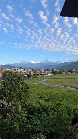 खुलेको मौसम , खुलेको आकाश अनि खुलेको हिमाल ,,,,,,आउनुस घुमौ पोखरा #सुन्दरमाछापुछ्रेहिमाल #creatorsearchinsights #😍😍😍 #tiktoknepal🇳🇵_foryoupage #