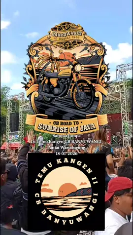 Sekilas : @INFO ACARA TOURING CB  #temukangencbbanyuwangi #pantaiwarudoyong  #banyuwangi 18 Januari 26 #See U And Pliswelkam  #🎤🎧🎼🎹 🔥🔥🔥