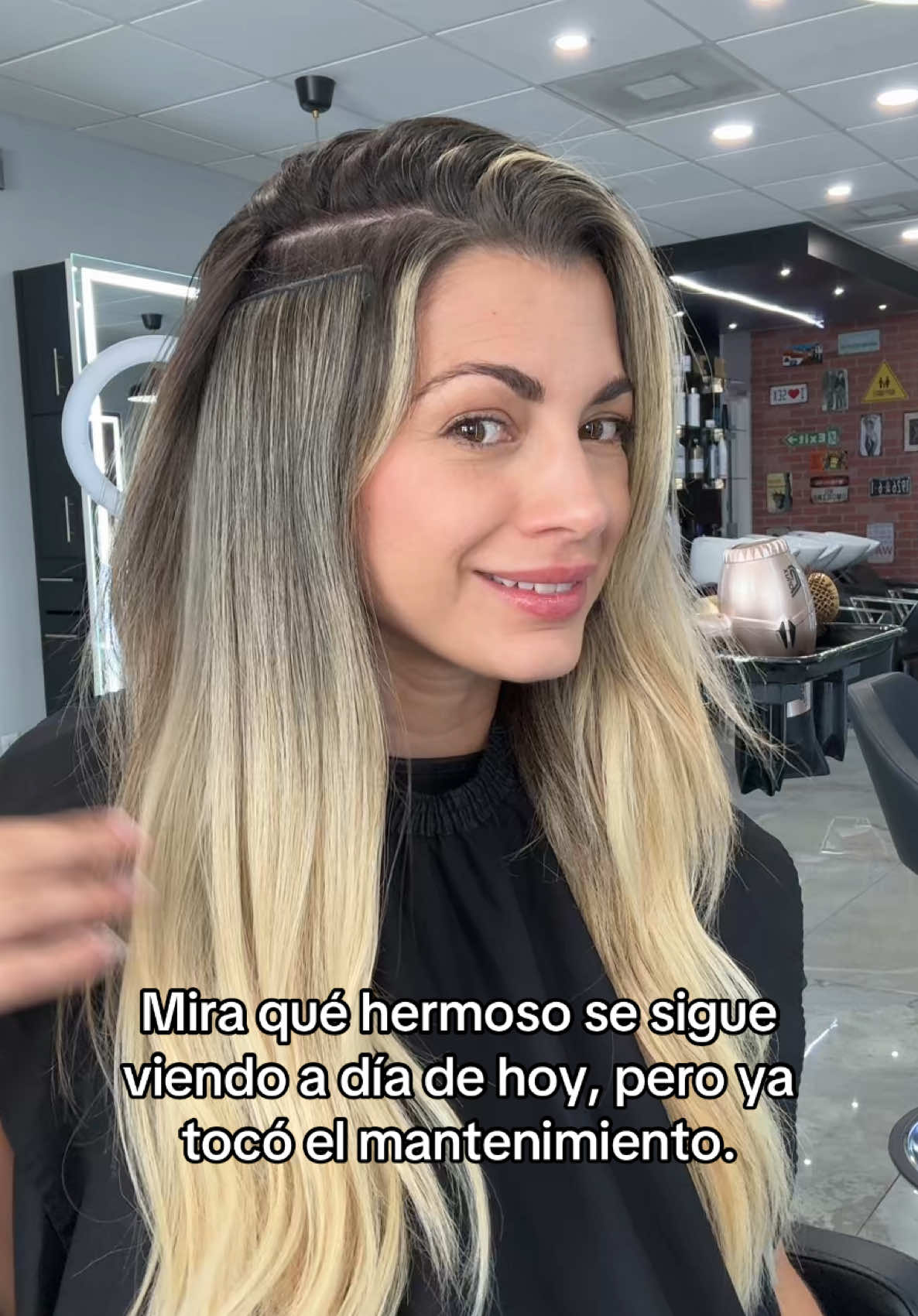 Mantenimiento de mis #hairextensions #extensionesdecabello 