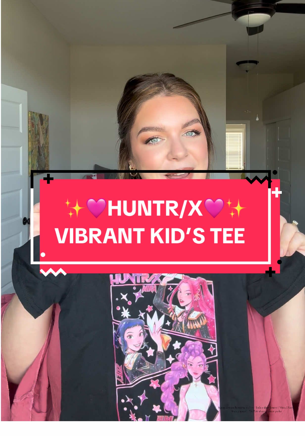 She’s gonna fliiiipppp 🎶 #kpopdemonhunters #kpoptiktok #kidsapparel #kidshirt #tiktokshopcreatorpicks 