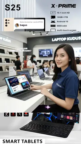 Membalas @candra9985 X-Prime Tablet Matepad Pro XPR S25 #laptopmurah #tabletviral #tablet 