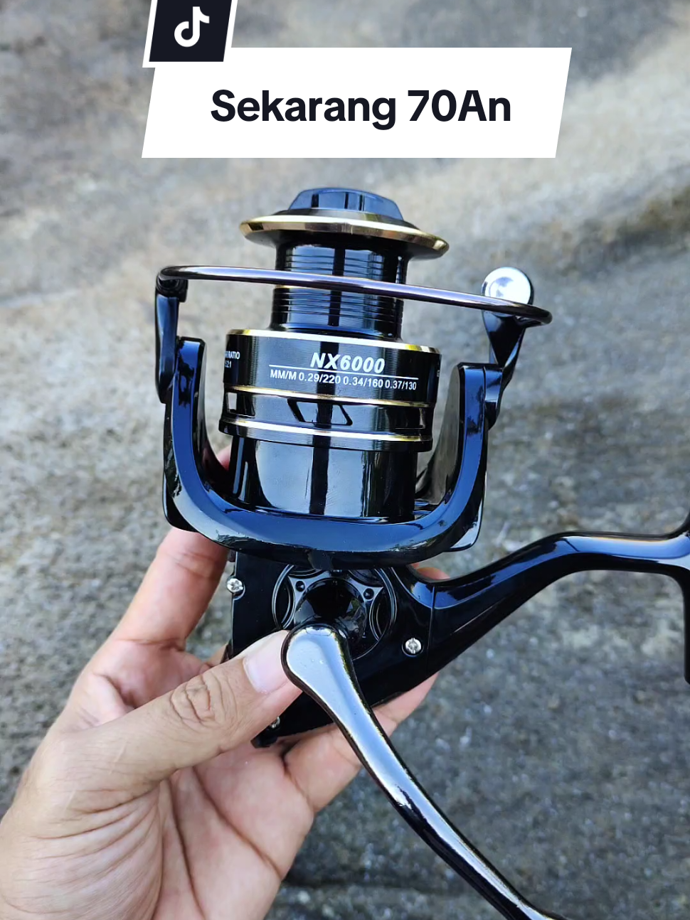 Reel pancing Laut casting Galatama NX 2000-7000 kokoh kuat #reelpancing #reelpancingberkualitas #reelpowerhandle #casting #galatama 