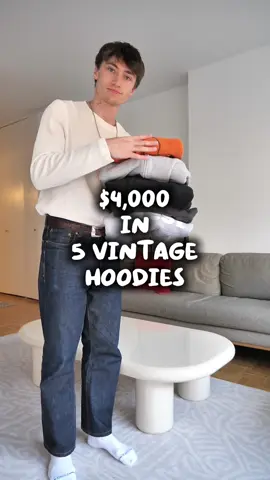 $4,000 in 5 Vintage Hoodies 🍂