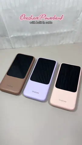 Orashare OH10 Powerbank | 10000mAh with built in cable #orashare #orasharepowerbank #10000mah #powerbank 