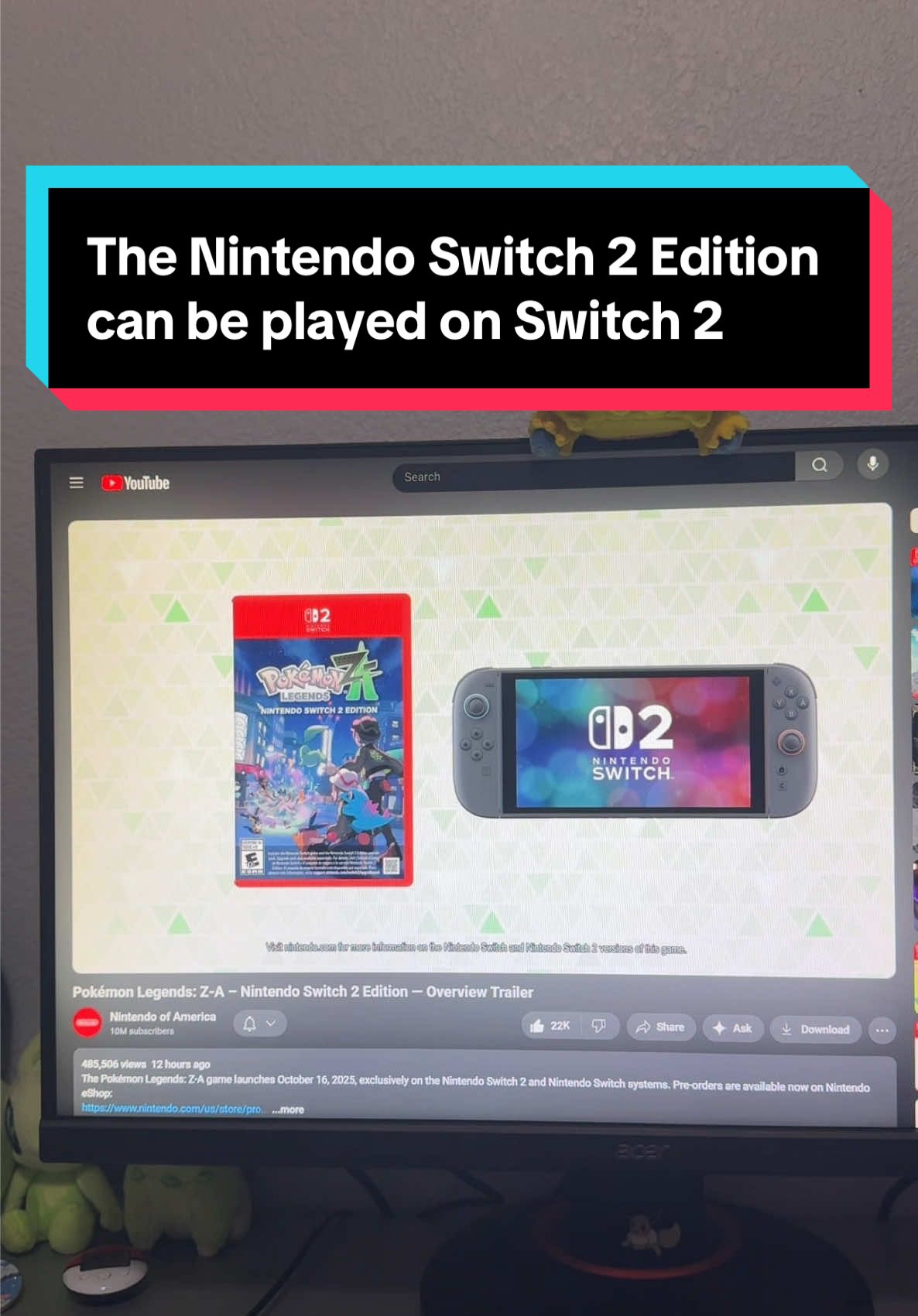 Never would’ve guessed. #pokemon #nintendo #gaming #videogames #nintendoswitch2 