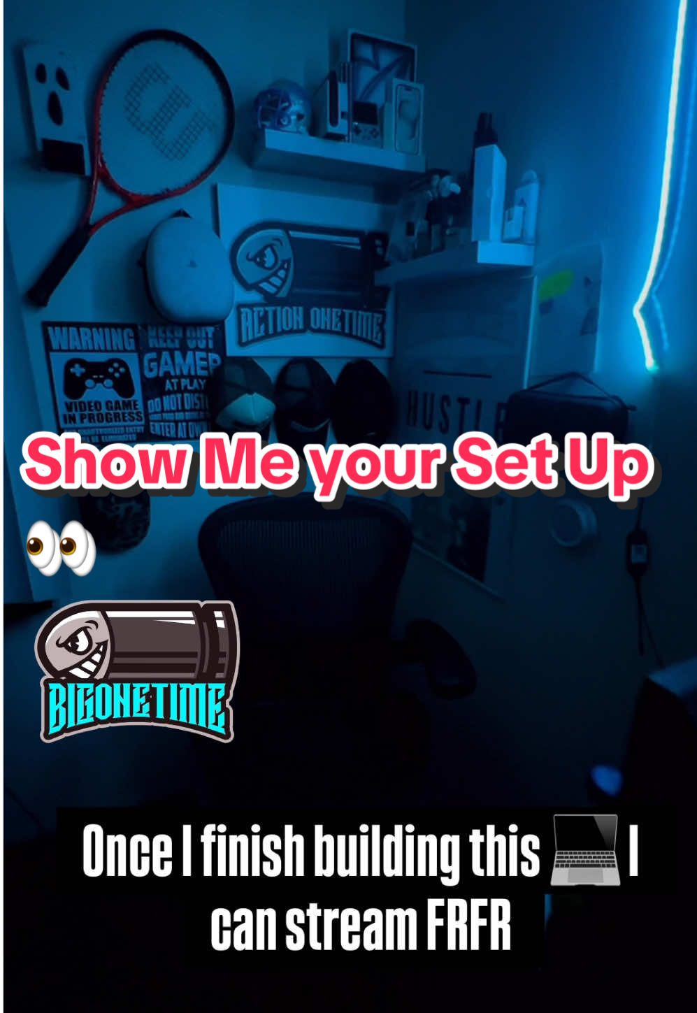 Let me see yall setup 👀 #streamer 