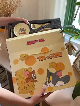 Bộ chén dĩa tom và jerry 🥣🍵#dungcunhabep #decor #chenbat #viral #meovat 