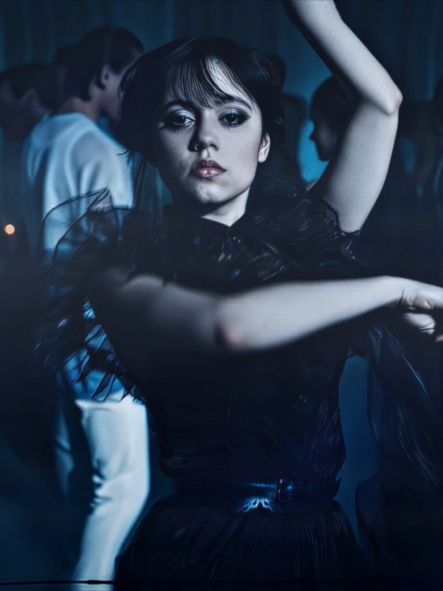 Entrevista Jenna Ortega Wandinha segunda temporada || Jenna Ortega com Montagem Rugada é 🔥🔥 || #jennaortega #wandinha #wednesdayseason2 #fypage #viral #montagemrugada #edit #jennaortegaedit