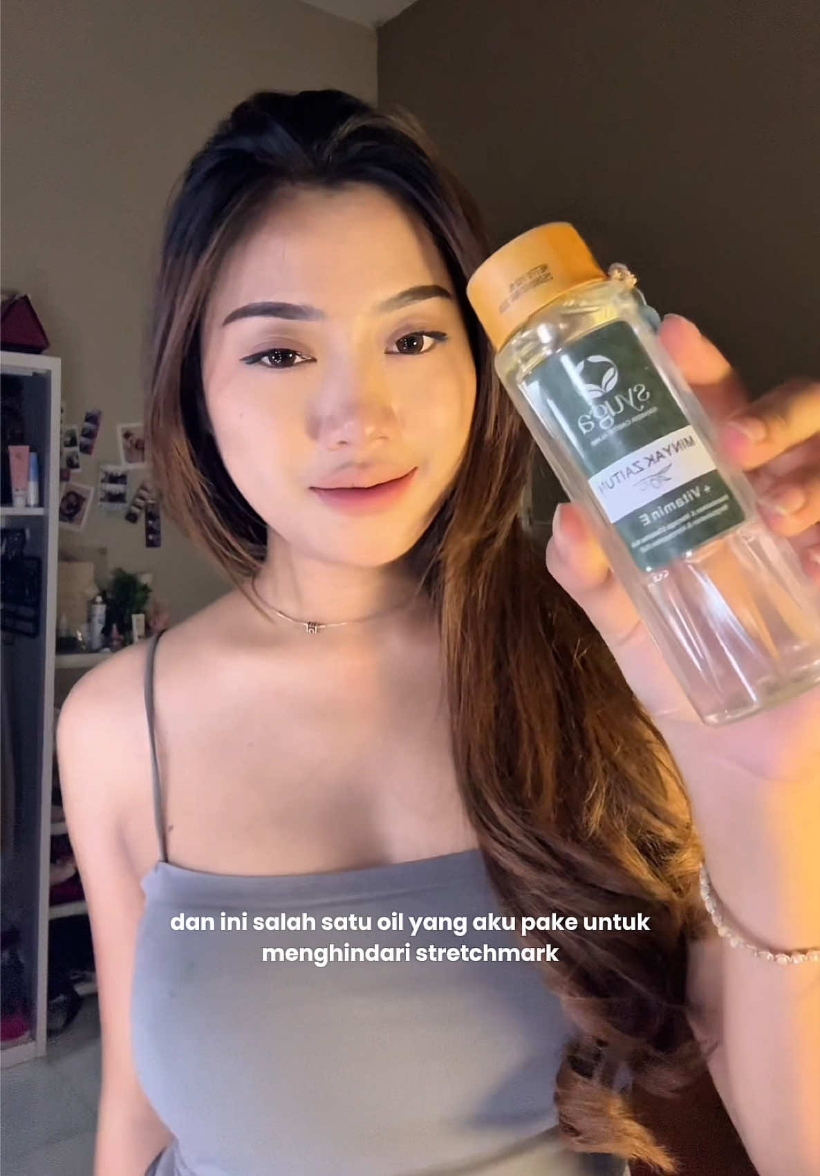 #stretchmarks #hacks #minyakzaitun #fyp 