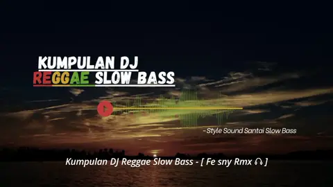 DJ Reggae Slow Bass🎵 #musicdjremix #pakai🎧🎧🎧 #soundbikincandu #slowbass #djviral 