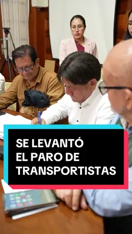 Tras reunión con el presidente del Congreso, los transportistas decidieron levantar el paro. El titular del Parlamento asumió el compromiso de impulsar un proyecto de ley contra las extorsiones. 💪🇵🇪 #congresoperu #congresodelperu #politicaperu #congresoperuano #parodetransportistas 