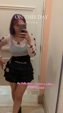 #onthisday Inside a forever21 store 1 year ago... RIP Forever21 #forever21 #hellokitty #sabrinacarpenter 