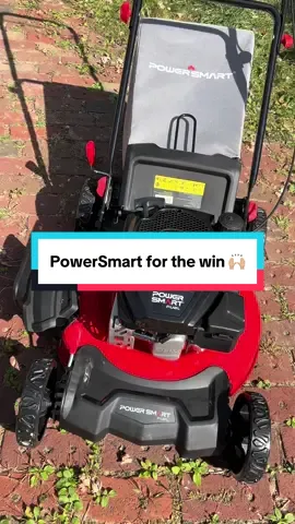My old mower literally rusted the wheels off of itself, and I needed something fast and affordable! This power smart three and one bagger push mower was everything I was looking for! #powersmart #lawnmower #lawncare #yardwork #tiktokshop 