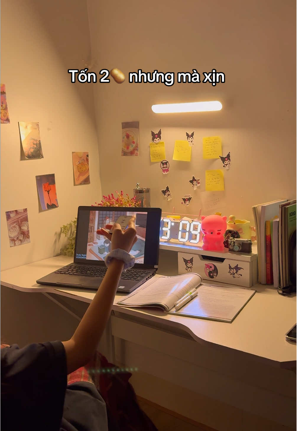 Tốn 2 củ nhưng mà xứng đáng lắm #dodunghoctap #denhoc #khaigiang #denhocdeban #vuadenled 