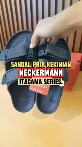 Sandal Pria Kekinian Sandal Slide Unisex dari Neckermann Itacama Series.  #neckermann #neckermannsandalku #sandalpria #sandalcowok #sandalslide 