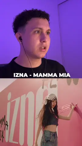 AMEI O COMEBACK DO IZNA🥰  Vamos reagir a Mamma Mia 🍝 #izna #mammamia #react #kpop #이즈나