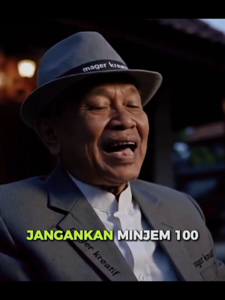 Zaman sekarang mah beda...Baru dapat kerja level keset aja udh lebih parah gayanya... 😂😂😂