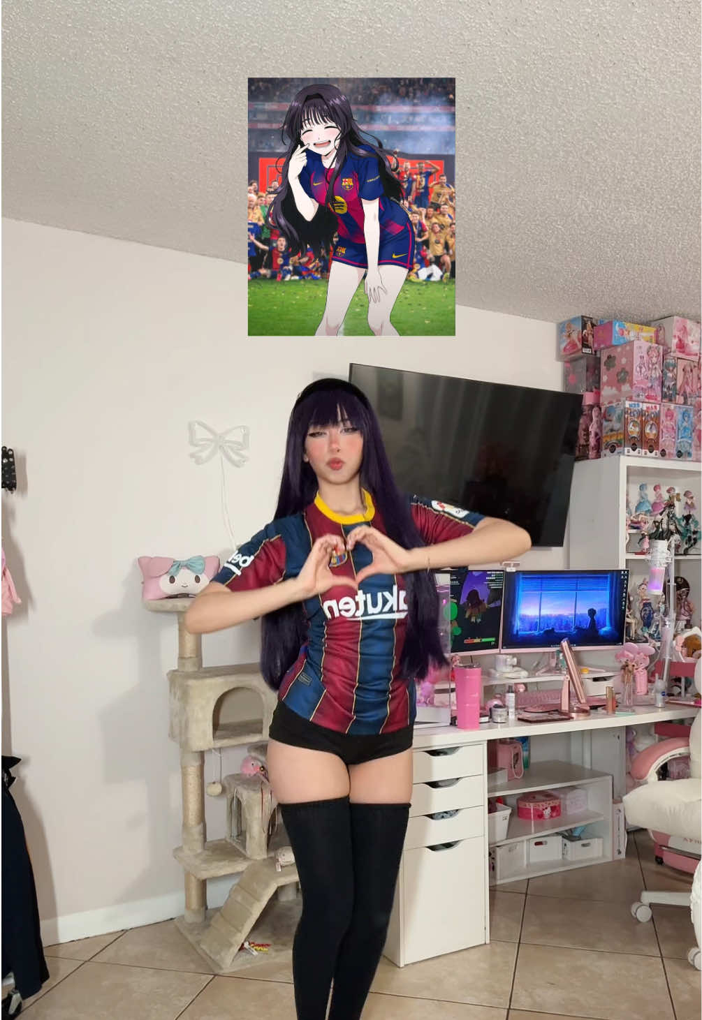 Soccer #kaorukowaguri #rintaro #thefragnantflowerbloomswithdignity #cosplay #dance 