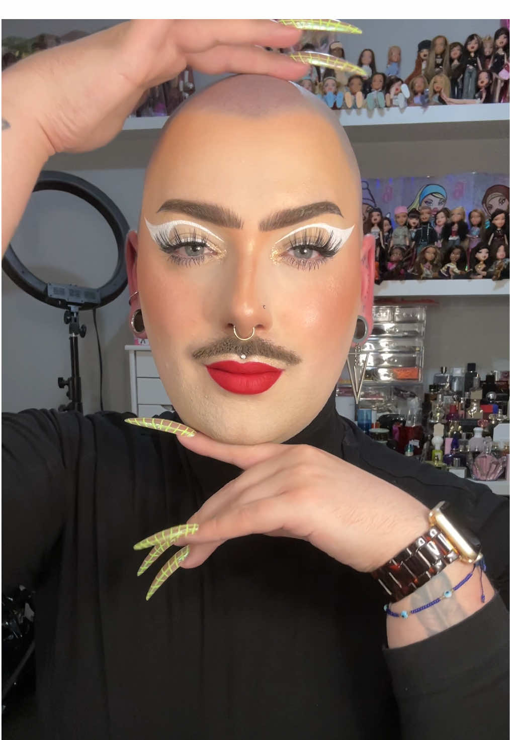 Me as soon as October 1st hit! #clownmakeup #makeup #halloweenmakeup #clown #clowntok 