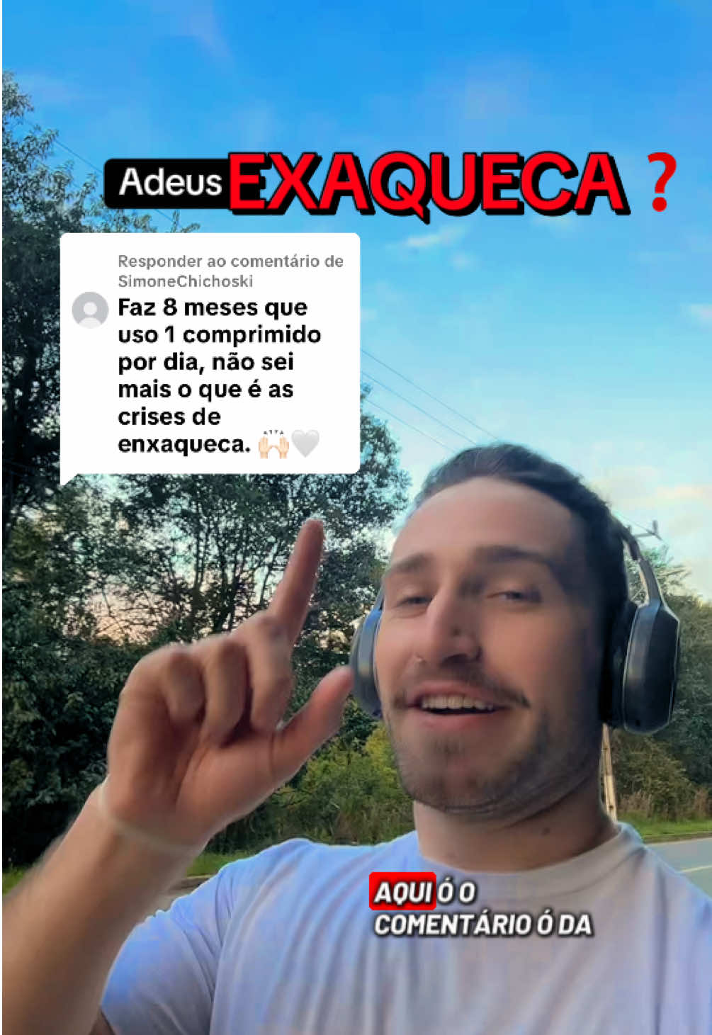 Respondendo a @SimoneChichoski #enxaqueca #enxaquecacrônica #dordecabeça #cansacomental 