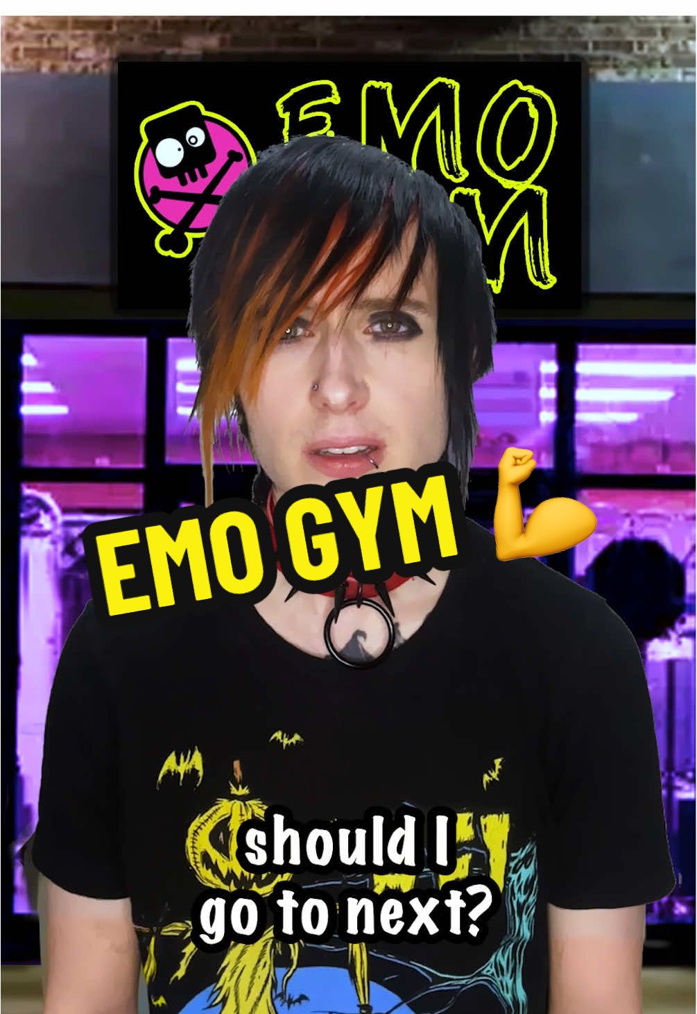 What EMO place should I go to next? 🦇💪 #EMOArmy #EMO #EMOBoy #y2k #hottopic @Monster Energy 