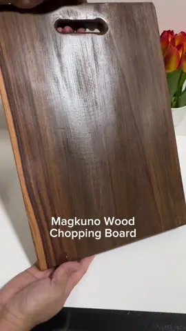 Magkuno Wood Chopping Board Hard Solid Wood #tiktok #tiktokviral #cooking #cookingtiktok #cookingvideo