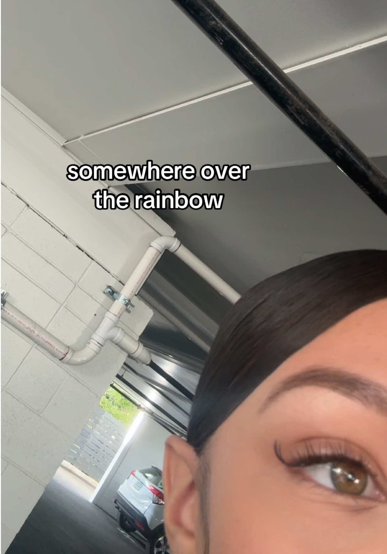 Somewhere over the rainbow 🌈  #fyp #singersoftiktok 