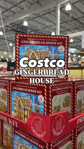 New 2025 gingerbread house has arrived at Costco!! We are so excited this is back! One of our favorite holiday finds every year!! Such a fun time we love to get together and make a fun day out of it!! Send this to someone that would love this and follow for more  #costco #costconew #costconewdeals #costcofinds #costcodeals    