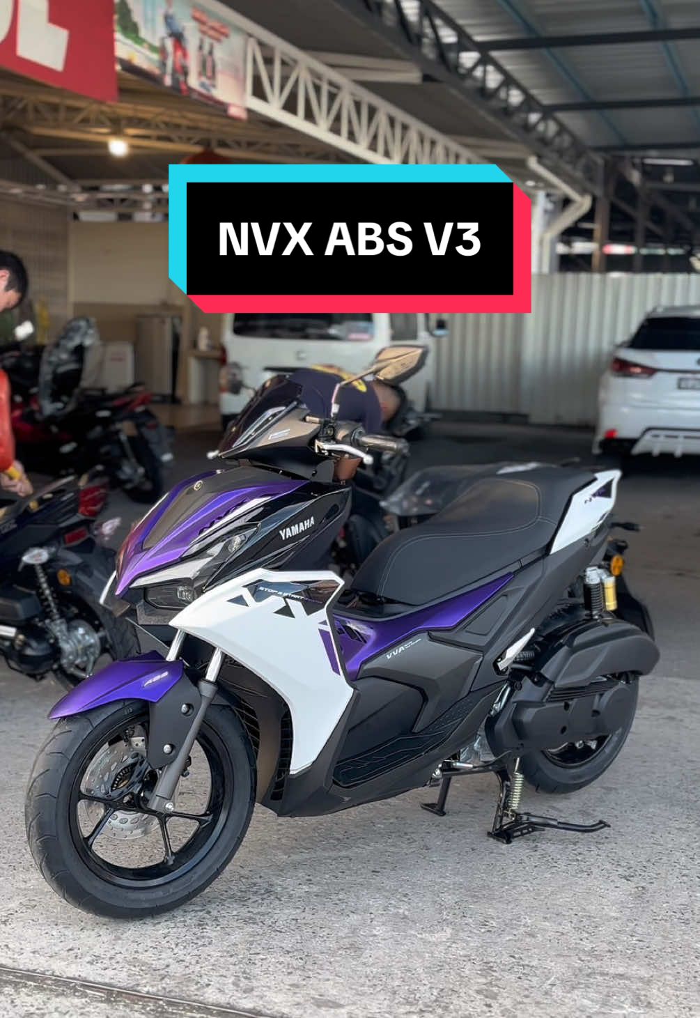 Next level vibes – NVX V3 ABS 2025 🔥 #yamaha #nvxabsv3 #scooter #mirisarawaktiktok #fyp 