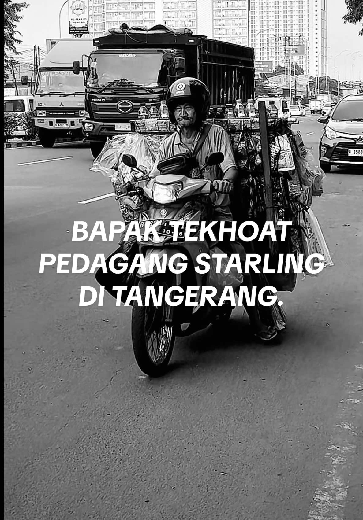 Bapak Tekhoat pedagang starling di Tangerang #mincalmakeover 
