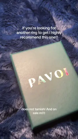 @PAVOI my favorite ring!! #tiktokshopfalldealsforyou #pavoijewelry #pavoiring #nontarnishjewelry #tiktokshopcreatorpicks 
