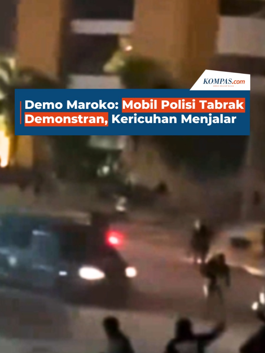 Gelombang demonstrasi di Maroko memasuki hari kelima pada Rabu (1/10/2025) dan memicu kericuhan di sejumlah kota.   Di Oujda, kota terbesar di timur Maroko, sebuah kendaraan polisi menabrak massa hingga menyebabkan satu orang terluka. Aksi demonstrasi di Maroko yang dipicu keresahan sosial ini terjadi menjelang Piala Afrika 2025 dan pemilu legislatif 2026.   Kasus kematian delapan perempuan di rumah sakit umum Agadir semakin memicu kritik terhadap buruknya layanan kesehatan. Amnesty International menyerukan agar pemerintah Maroko menanggapi tuntutan generasi muda.  Penulis: Danur Lambang Pristiandaru Kreatif: Jessica Meisya Kurnia Produser: Elizabeth Ayudya Ratna Rininta ~J #Demo #GenZ #Maroko #Polisi # ##Read