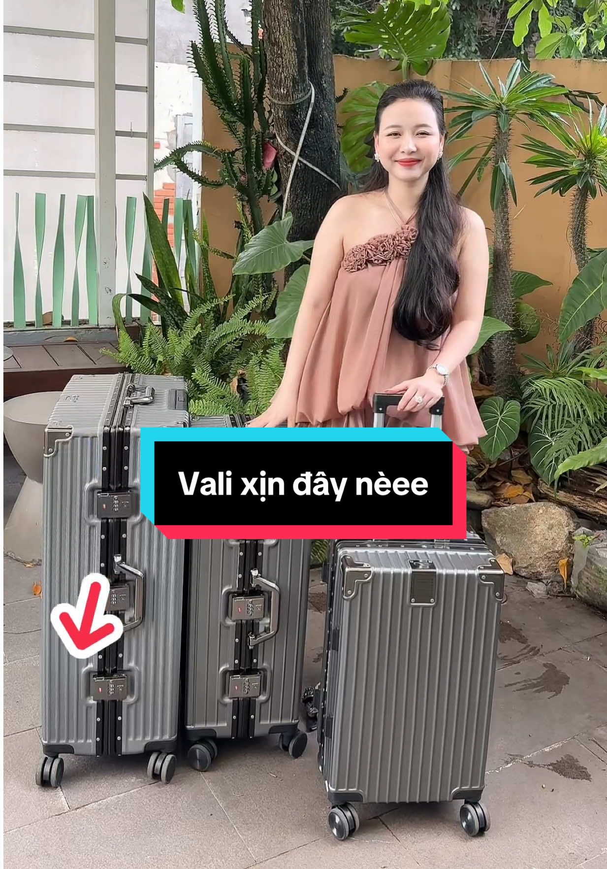 Vali khung nhôm chuẩn hãng #MinhThu #phạmminhthu888 #minhthureview #mẹbốibốinè 