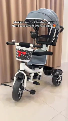 your toddler’s first big gift? make it a stroller bike this Christmas 🫶 #giftideaforkids #christmasgiftideas #strollerbike #strollerbikefortoddler #bike 