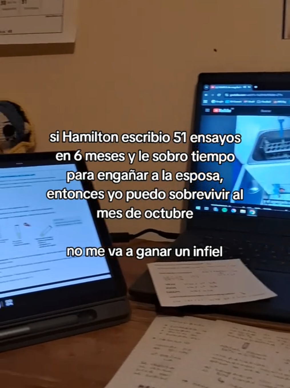 el peor mes facultativo #facultad #estudiante #examenes #hamilton #fyp 